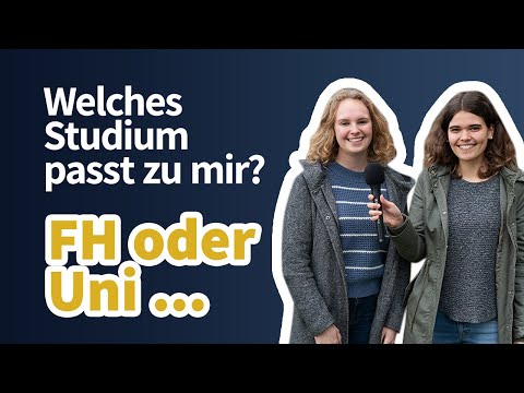 FH oder Uni: Welches Studium passt zu mir?