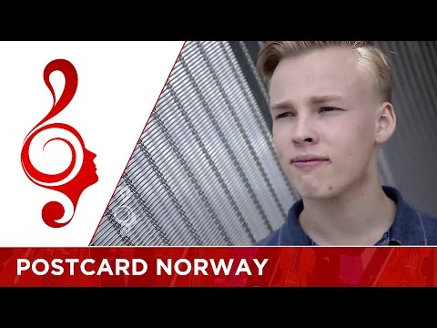 Postcard of Ludvig Gudim from Norway