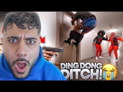 HAMED reagiert auf EXTREM DING DONG DITCH 😭😭 | hamham reagiert