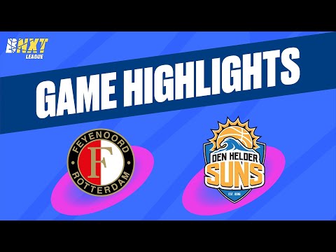 Zeeuw & Zeeuw Feyenoord Basketball vs. Den Helder Suns - Game Highlights