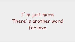 Wonderwall - Just More (Lyrics on Screen)