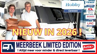 Hobby De Luxe 495 UL FULL OPTIONS 2026 nu voor € 37.995,= extra korting € 3499,=