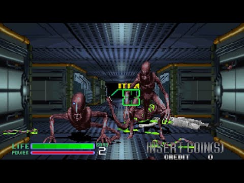 Alien 3: The Gun (Arcade) Playthrough longplay retro video game