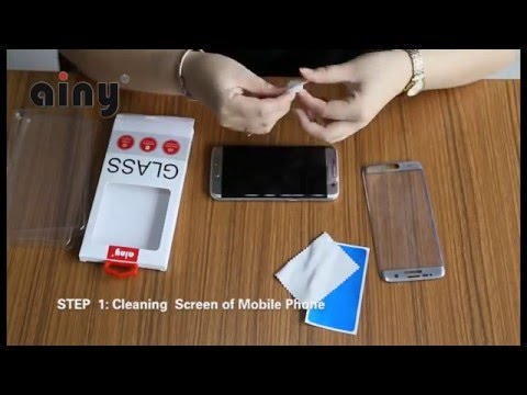 The Right Way to Install A 3D Tempered Glass Screen Protector Samsung Galaxy S7 Edge