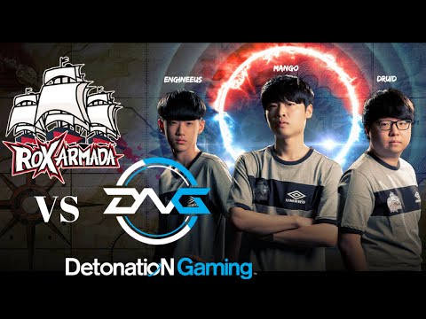 Rox Armada -vs- Detonation Gaming - Vainglory 8 - Split 1 . Week 1 - Game 1