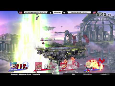 Amazing doubles play by M2k + Ally