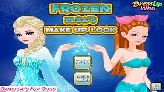 preview picture of video '♥ Frozen Elsa's Make Up Look Game ♥ Disney Princess Frozen Games'