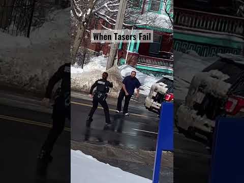 #fight #police #taser #freakout Tasers can be unreliable