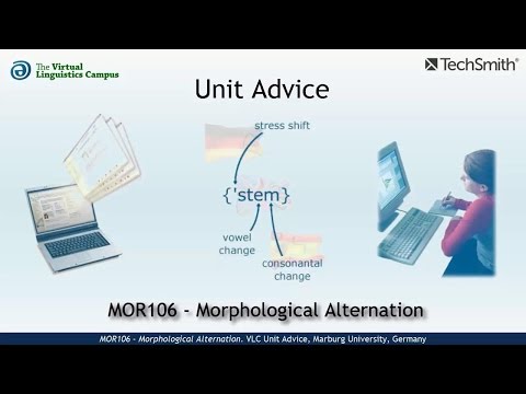 MOR106 - Unit Advice (Morphological Alternation)