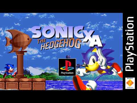 Sonic The Hedgehog XA (PS1) Homebrew - Beta