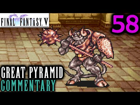 Final Fantasy V Walkthrough Part 58 - Great Pyramid Treasure Hunting