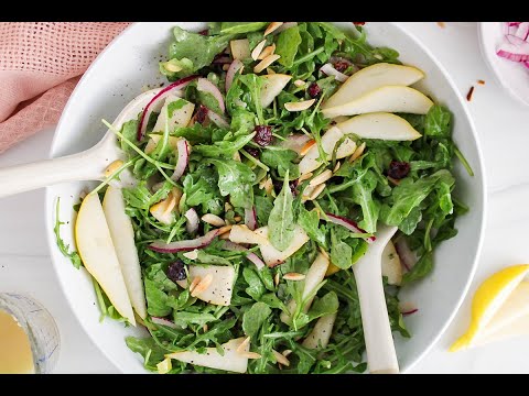 Rocket Pear Salad