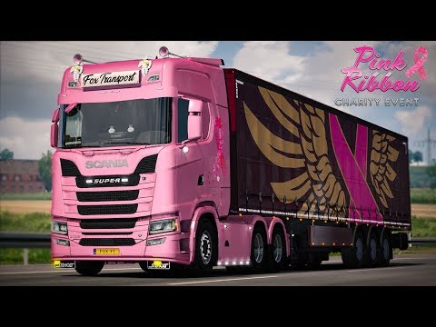 Scania S520 V8 - Dortmund → Liège | Euro Truck Simulator 2