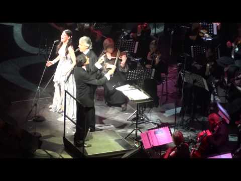 Andrea Bocelli & Saara Aalto - Vivo Per Lei - Hartwall Arena, Helsinki 25.1.2015