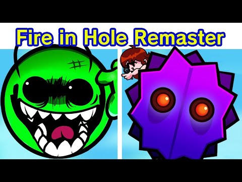 FNF x Geometry Dash – Fire in the Hole V5.5 Update + New DLC Songs