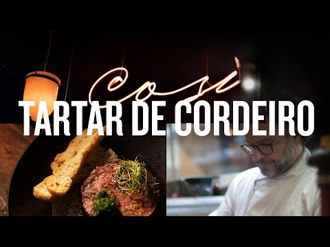 TARTAR DE CORDEIRO - Chef Renato Carioni