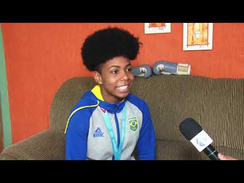 Jucielen comemora prata no Pan e já mira Jogos Olímpicos