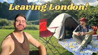 Camping THIS Close to London?! I escaped to the Countryside again! ⛺️