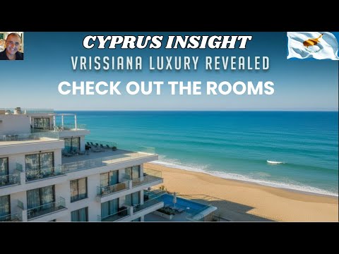 Vrissiana Beach Hotel Protaras - FULL TOUR INCLUDING ROOMS.
