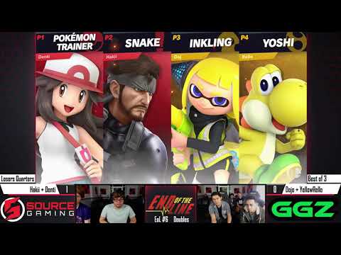 End of the Line 6 - Doubles Losers Quarters - Hakii & Denti vs Dojo & YellowRello