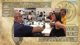 Claudia Brant pasó por AM 870