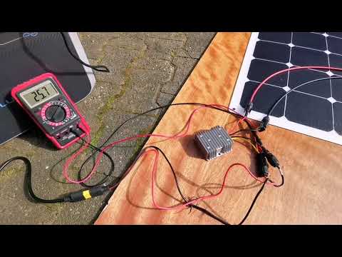 Versuch Nummer 2  Bluetti AC200 mit DC-DC Wandler betreiben?