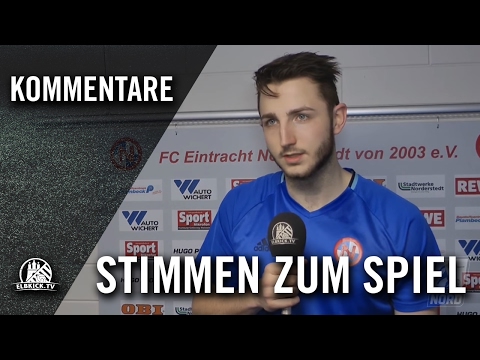 Die Stimmen zum Spiel (FC Eintracht Norderstedt - VfB Lübeck, Regionalliga Nord)  | ELBKICK.TV