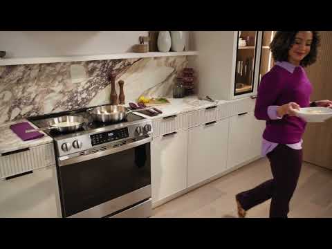 GE Profile Slide-In Range with Induction Technology