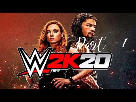 WWE 2K20 My Career Mode Walkthrough Gameplay Part 1  – No Commentary