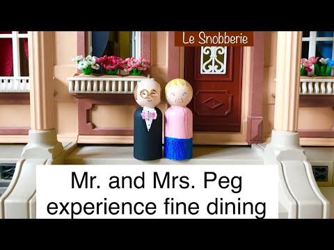 Mr. and Mrs. Peg Experience Fine Dining #pegsellentadventures #newvideo funnyvideo