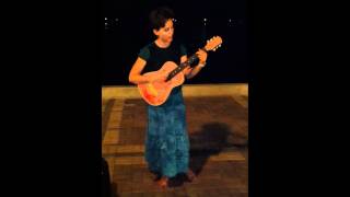 Busker in Key West covering Neko Case&#39;s &quot;Star Witness&quot;