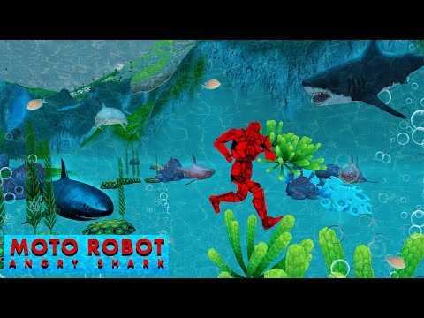 Moto Robot Angry Shark