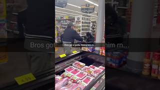 This got us BANNED from the store 😭🦍 #freestyle #music #kingkong #rapper #gorilla #rap #hiphop