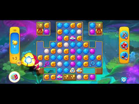 Fishdom Gameplay Atlantis Cup Stage 30 No Boosters