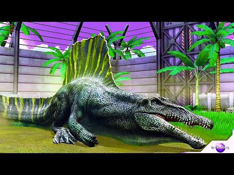 INDORAPTOR GEN2 VS SPINOSAURUS REBIRTH MAX LEVELS IN JW | Jurassic World The Game - Hybrid dino war