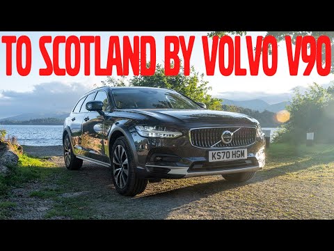 Volvo V90 Cross Country Goes for a Drive to Scotland