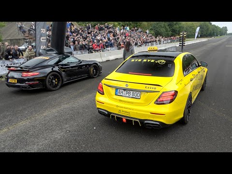 BRABUS 800 E63 S Sedan 4.0L V8 BiTurbo VS. 750HP Stage 2+ Porsche 991 Turbo S MKII