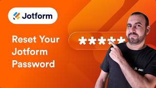 How to Reset Your Jotform Password