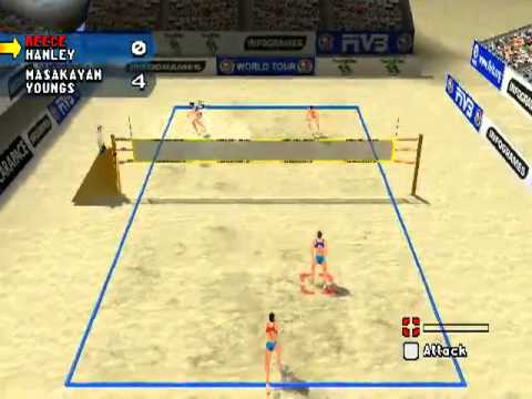 V-Beach Volleyball Playstation