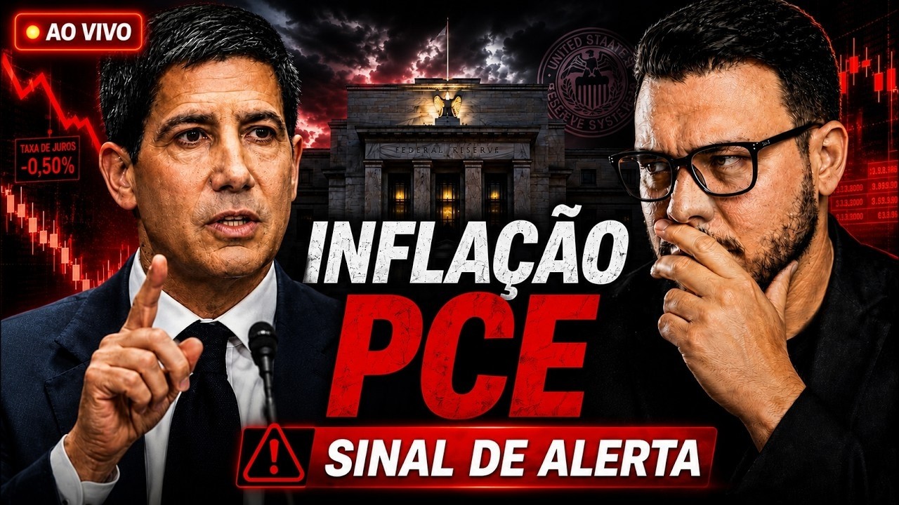 🚨 URGENTE! INFLAÇÃO PCE AO VIVO! TRUMP PREPARA NOVA GUERRA TARIFÁRIA