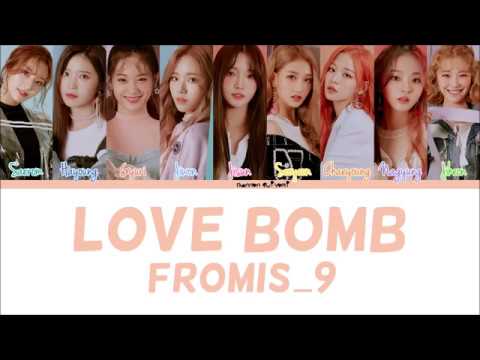 fromis_9(프로미스나인) - LOVE BOMB Color Coded Lyrics (Han/Rom/Eng)
