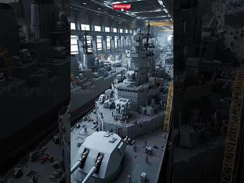 Incredible detail on this giant #shorts #shipbuilding #navy #viralshorts #mustwatch #engineering