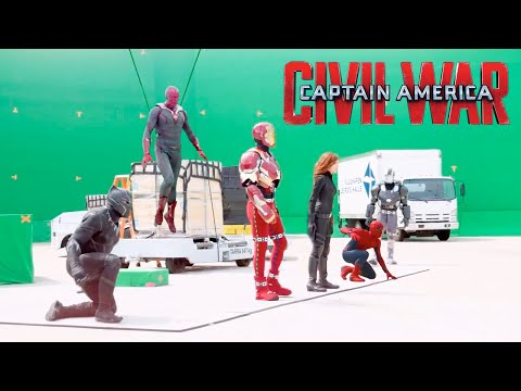 Making Of Captain America: Civil War | Behind the scenes #2