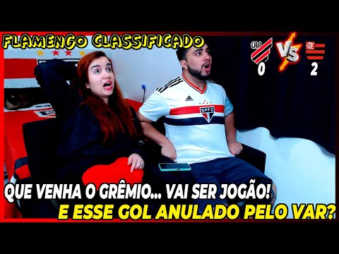 FURACÃO VIROU FREGUÊS | REACT ATHLÉTICO PR 0 x 2 FLAMENGO | Melhores Momentos | Copa do Brasil 2023