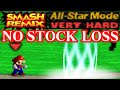 Smash Remix All Star Mode Gameplay With Mario VERY HARD No Stock Loss