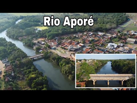 Rio Aporé em Lagoa Santa (GO) | Voo de Drone 4K 🎥