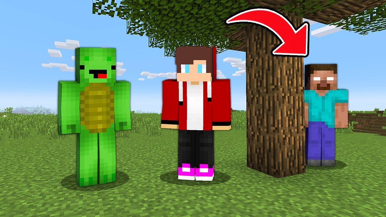 Maizen Minecraft - I Fooled My Friend as Herobrine in Minecraft.