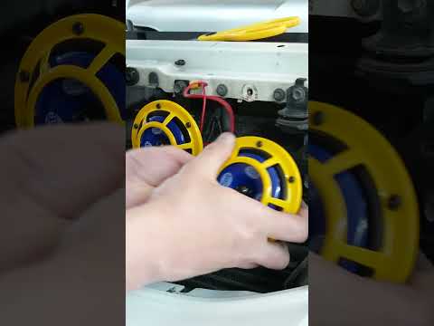 Easy Install Hella Sharptone Horns #automobile #diy #mechanic