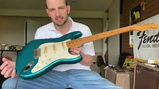 Video thumbnail for 1980s Fender Squier Stratocaster Lake Placid Blue Japan MIJ by Reverend Guitar Man