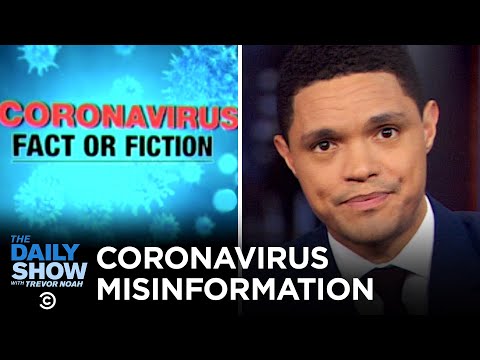 Coronavirus Misinformation & Toilet Paper Panic | The Daily Show